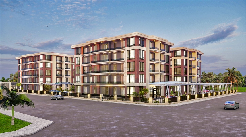 Квартиры планировки 1+1 и 2+1 в районе Дошемеалты - Анталия 