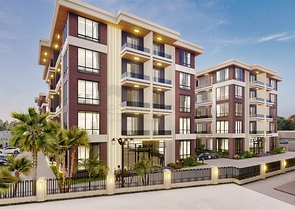 Квартиры планировки 1+1 и 2+1 в районе Дошемеалты - Анталия 