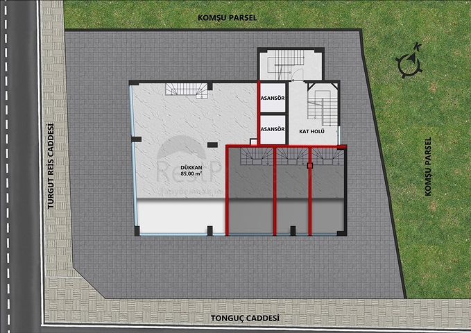 Инвестиционный проект в центре города Анталия 
