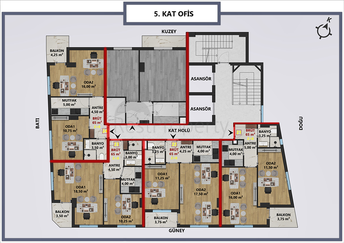 Инвестиционный проект в центре города Анталия 