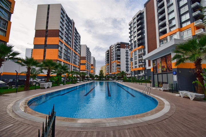 Квартира планировки 2+1 в районе Кепез - Анталия 