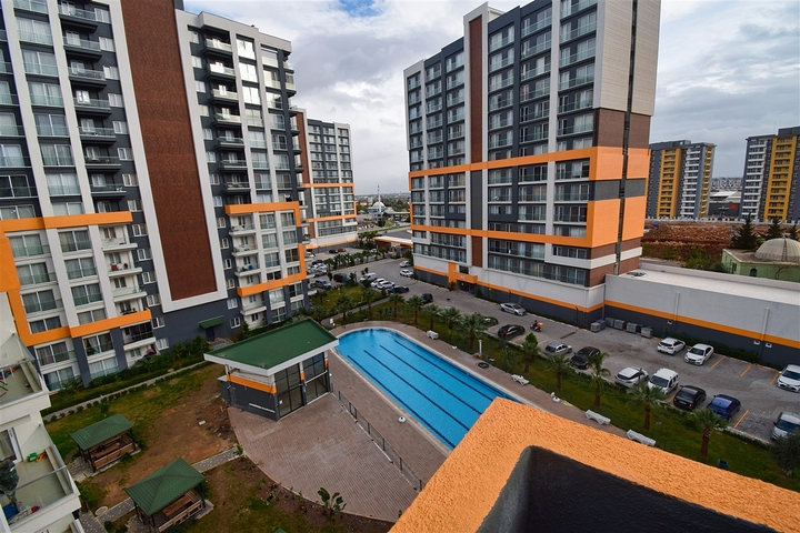 Квартира планировки 2+1 в районе Кепез - Анталия 