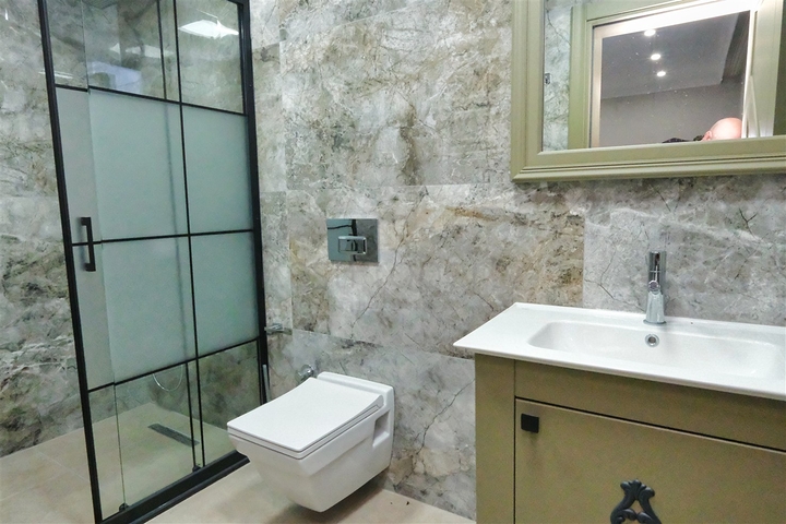 Вилла планировки 7+1 в микрорайоне Айдынлык - Анталия 