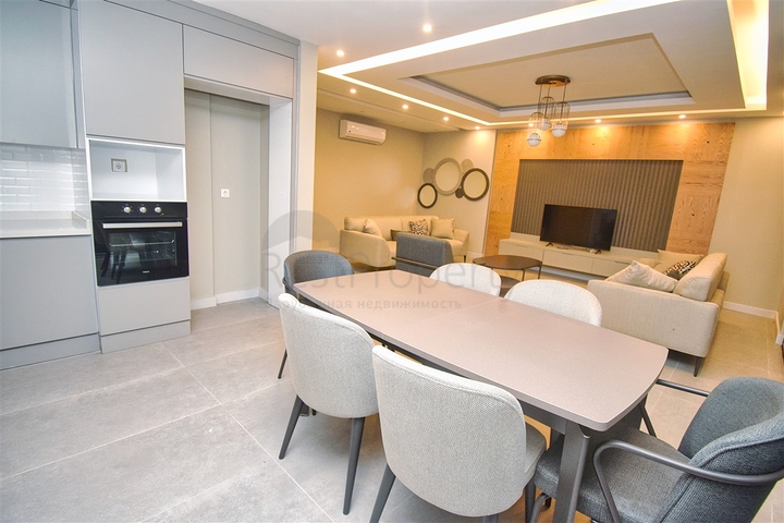 Вилла планировки 4+1 в районе Кемер - Анталия 