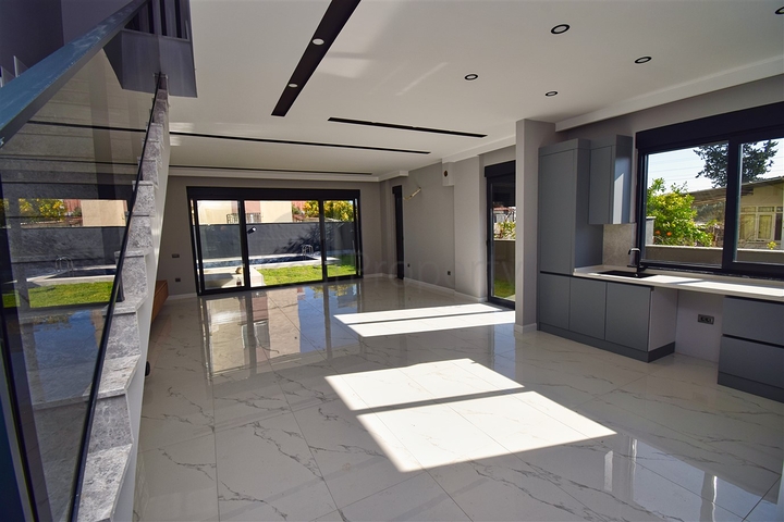 Вилла планировки 3+1 в микрорайоне Эрменек - Анталия 