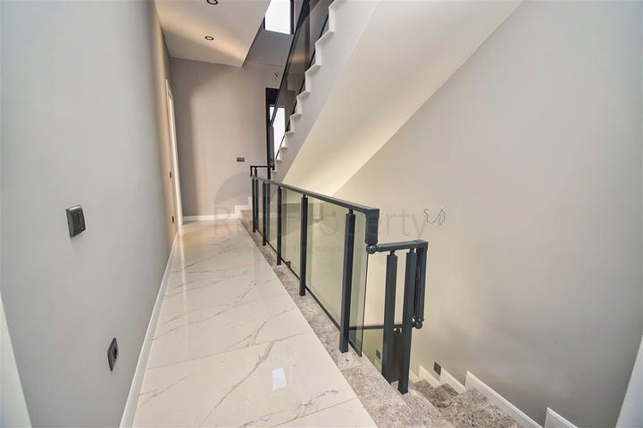 Вилла планировки 3+1 в микрорайоне Эрменек - Анталия 