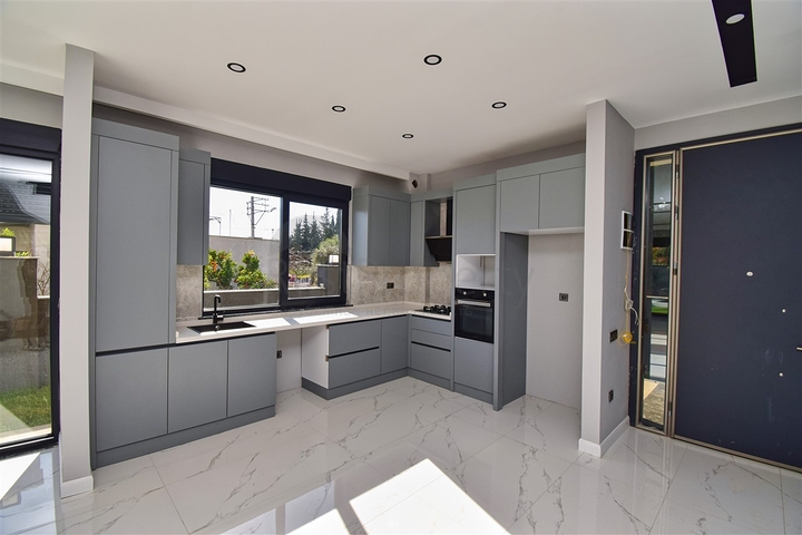 Вилла планировки 3+1 в микрорайоне Эрменек - Анталия 