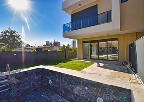 Вилла планировки 3+1 в микрорайоне Эрменек - Анталия 