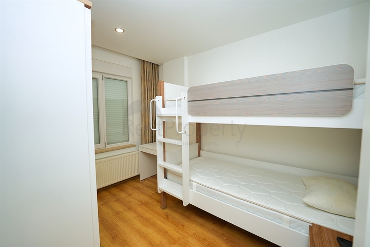 Квартира планировки 2+1 в центре города Анталия 