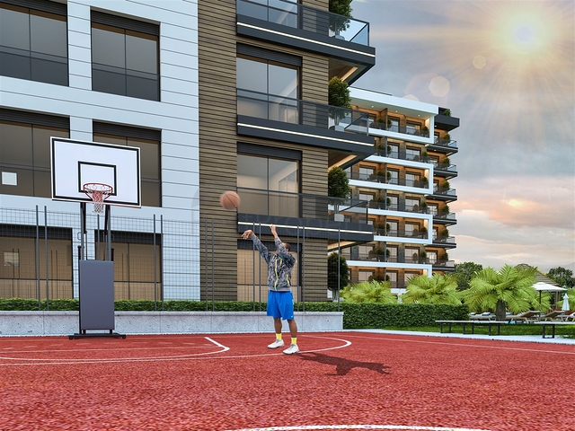 Квартиры планировки 1+1 ,2+1 и 3+1 в микрорайоне Эрменек - Анталия 