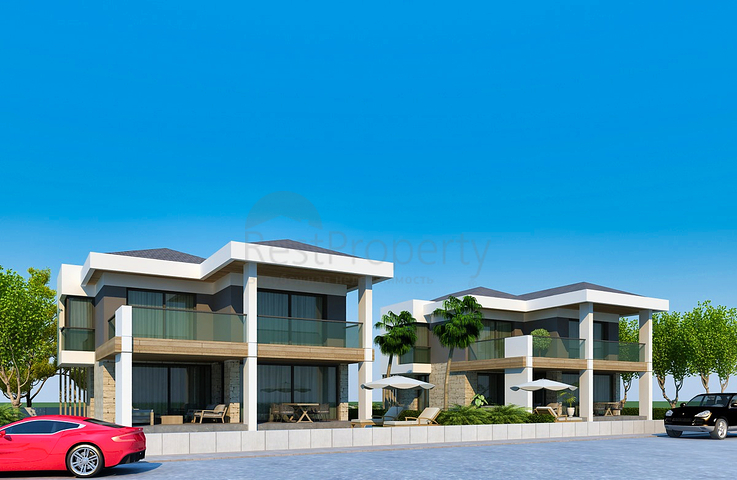 Вилла планировки 4+1 в микрорайоне Чамъюва - Анталия 