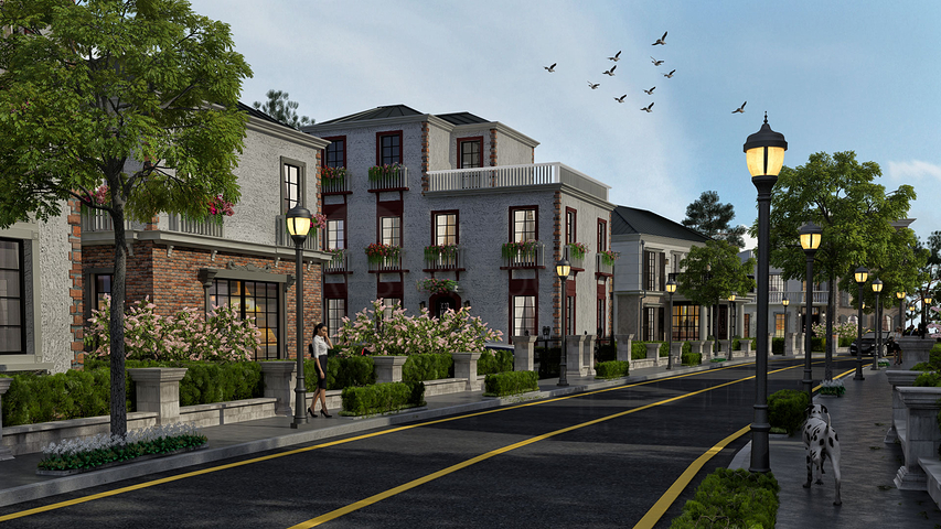 Великолепные роскошные фешенебельные виллы предлагает проект в район Чекмекёй