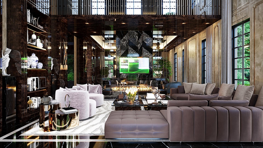 Великолепные роскошные фешенебельные виллы предлагает проект в район Чекмекёй