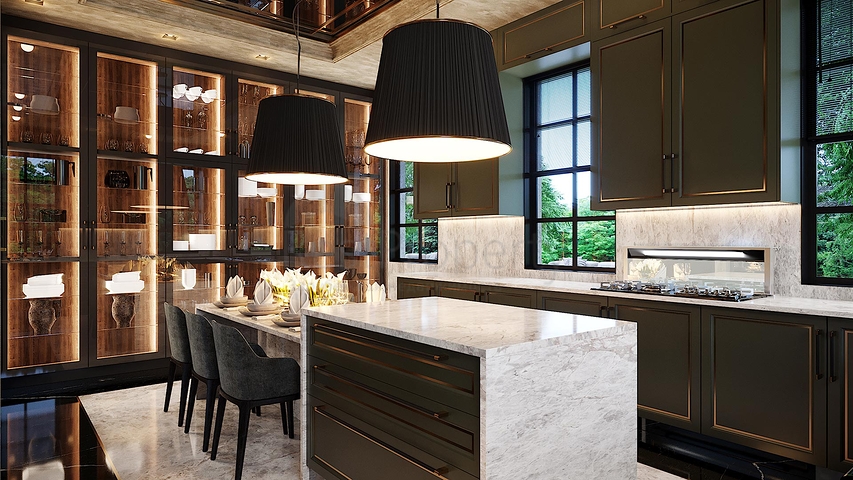 Великолепные роскошные фешенебельные виллы предлагает проект в район Чекмекёй