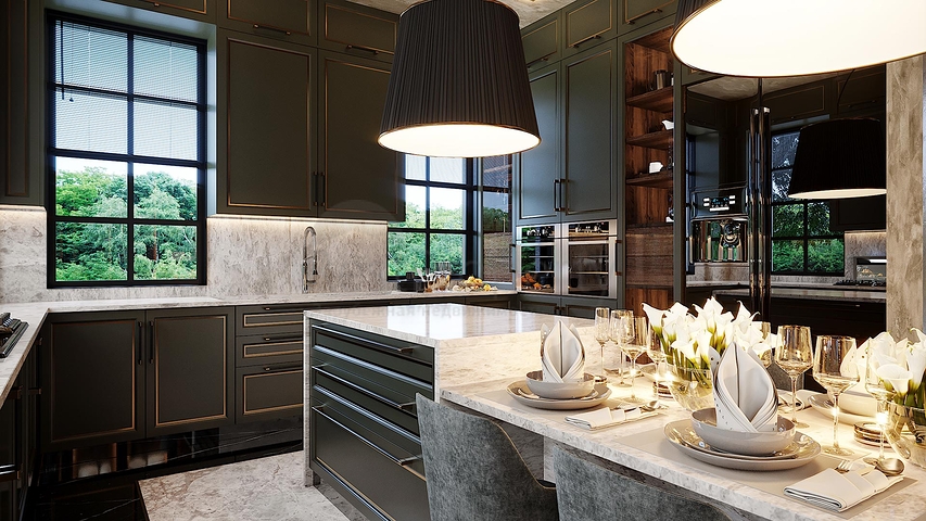 Великолепные роскошные фешенебельные виллы предлагает проект в район Чекмекёй