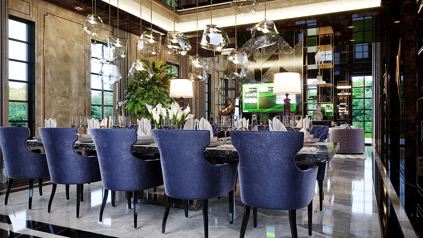 Великолепные роскошные фешенебельные виллы предлагает проект в район Чекмекёй