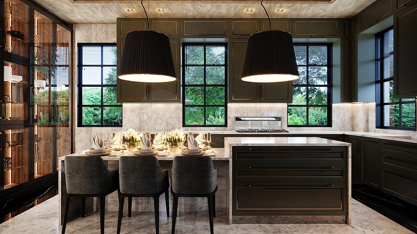 Великолепные роскошные фешенебельные виллы предлагает проект в район Чекмекёй