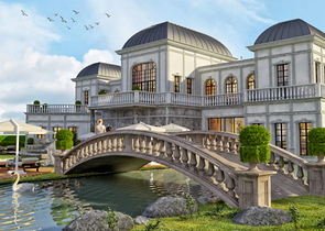 Великолепные роскошные фешенебельные виллы предлагает проект в район Чекмекёй