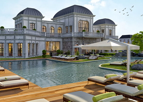 Великолепные роскошные фешенебельные виллы предлагает проект в район Чекмекёй