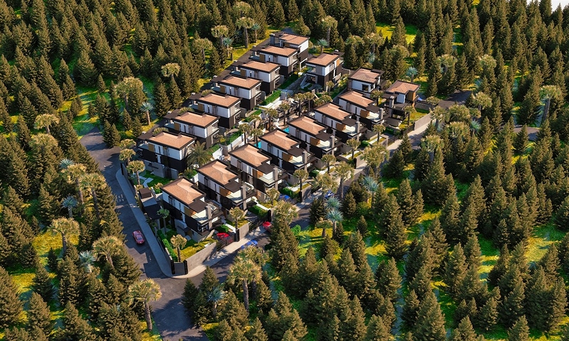 Виллы планировки 4+1 в районе Сиде - Анталия 