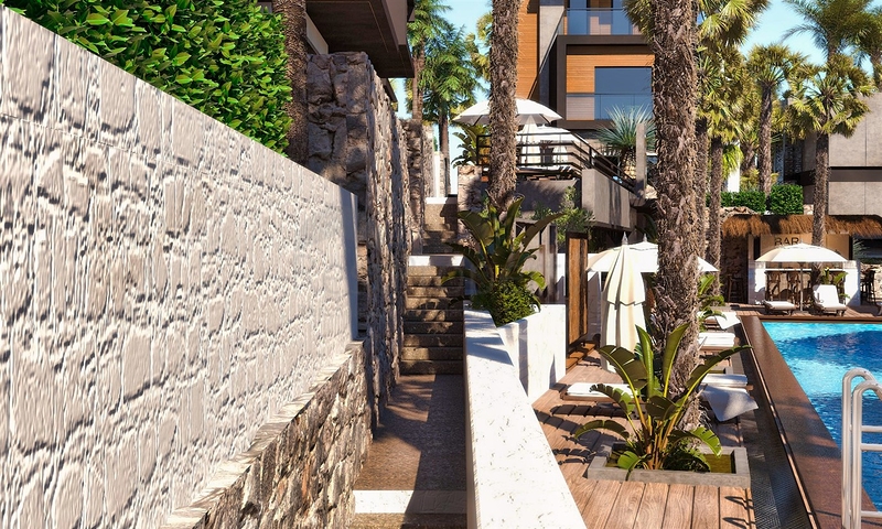 Виллы планировки 4+1 в районе Сиде - Анталия 