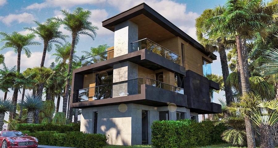 Виллы планировки 4+1 в районе Сиде - Анталия 