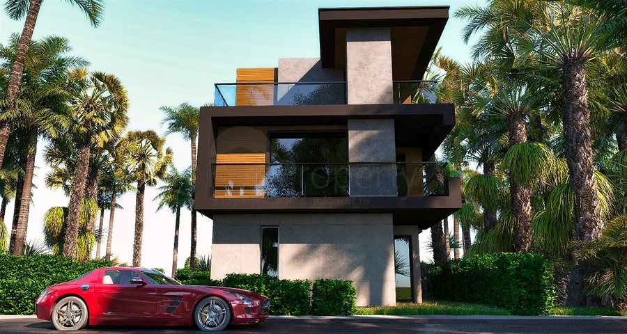 Виллы планировки 4+1 в районе Сиде - Анталия 