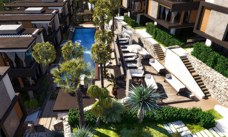 Виллы планировки 4+1 в районе Сиде - Анталия 