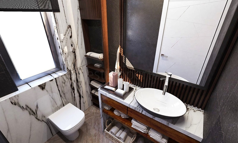 Виллы планировки 4+1 в районе Сиде - Анталия 