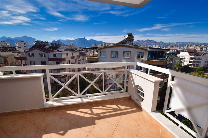 Квартира планировки 6+1 дуплекс в микрорайоне Пынарбашы - Анталия 