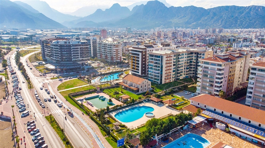 Квартира планировки 2+1 в микрорайоне Лиман - Анталия 