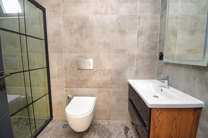 Вилла планировки 4+1 в микрорайоне Эрменек - Анталия 