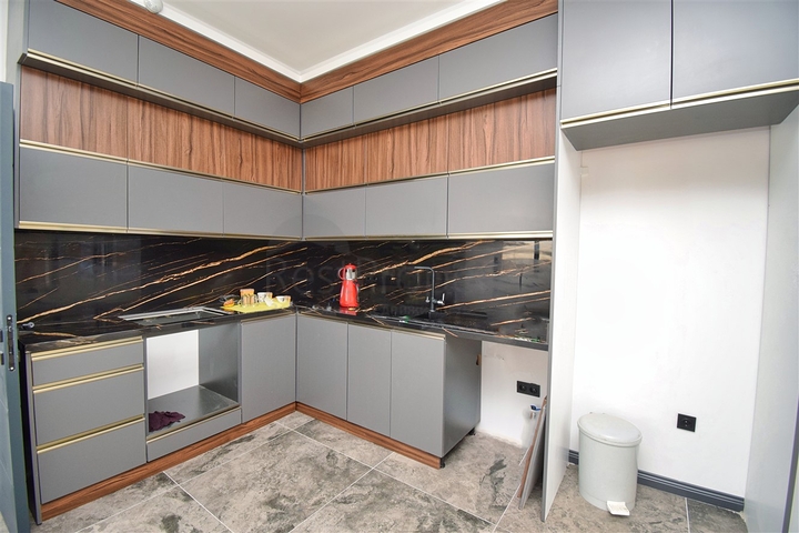 Вилла планировки 4+1 в микрорайоне Эрменек - Анталия 