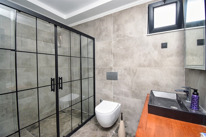 Вилла планировки 4+1 в микрорайоне Эрменек - Анталия 