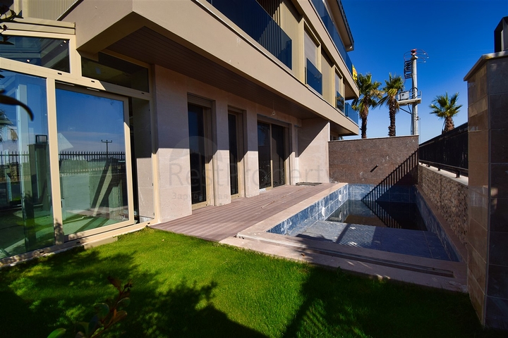 Виллы планировки 5+2 в районе Аксу - Анталия 