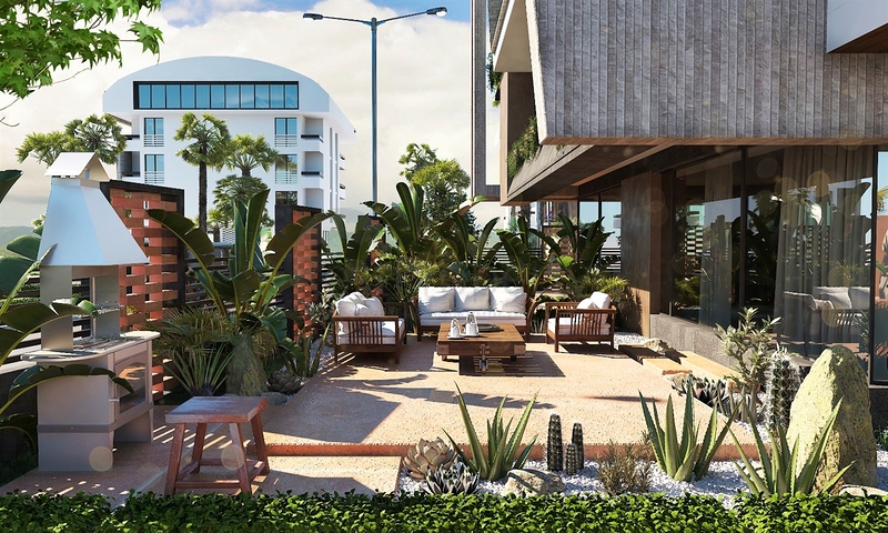 Квартиры планировки 2+1,3+1 и 4+1 дуплекс в микрорайоне Хурма - Анталия 