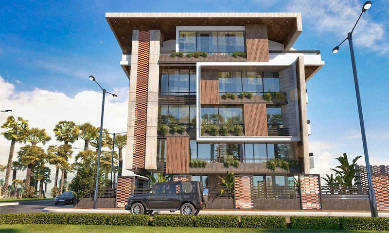 Квартиры планировки 2+1,3+1 и 4+1 дуплекс в микрорайоне Хурма - Анталия 