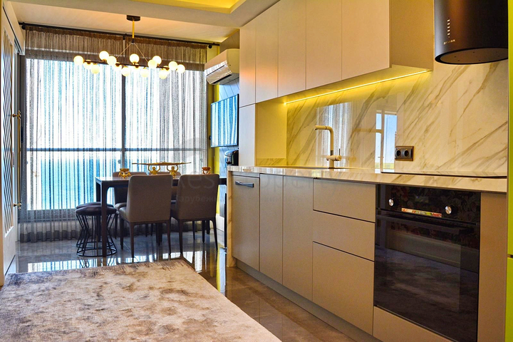 Квартира планировки 3+1 в микрорайоне Бахчели Эвлерь - Анталия 