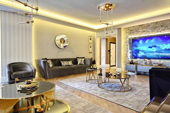 Квартира планировки 3+1 в микрорайоне Бахчели Эвлерь - Анталия 