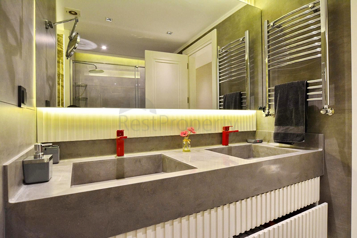 Квартира планировки 3+1 в микрорайоне Бахчели Эвлерь - Анталия 