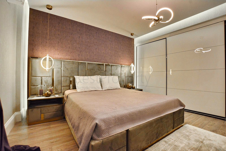 Квартира планировки 3+1 в микрорайоне Бахчели Эвлерь - Анталия 