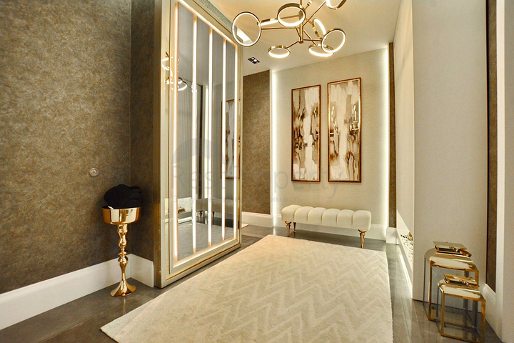 Квартира планировки 3+1 в микрорайоне Бахчели Эвлерь - Анталия 