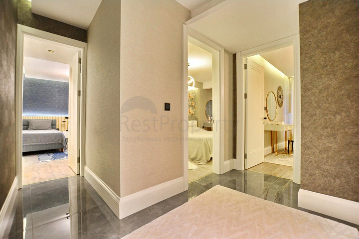 Квартира планировки 3+1 в микрорайоне Бахчели Эвлерь - Анталия 