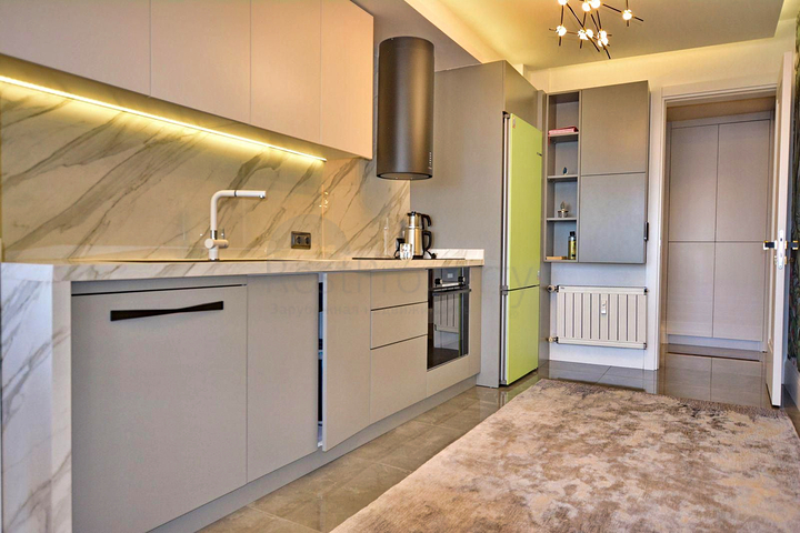 Квартира планировки 3+1 в микрорайоне Бахчели Эвлерь - Анталия 