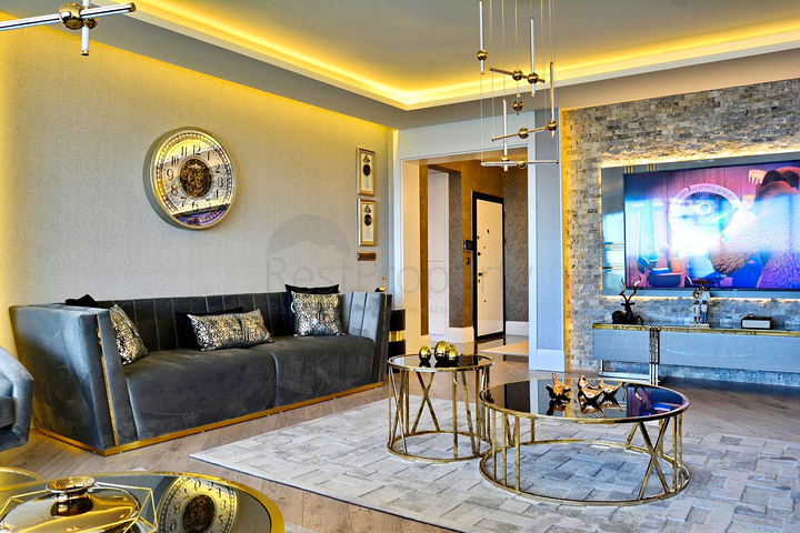 Квартира планировки 3+1 в микрорайоне Бахчели Эвлерь - Анталия 