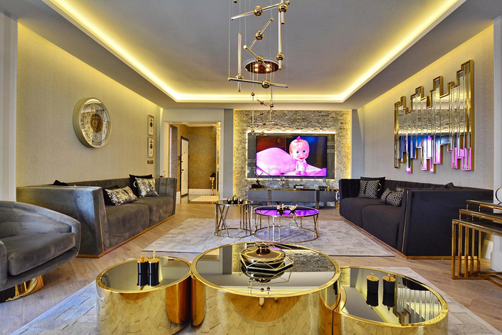 Квартира планировки 3+1 в микрорайоне Бахчели Эвлерь - Анталия 