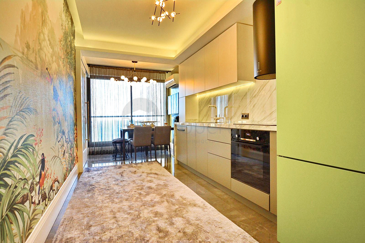 Квартира планировки 3+1 в микрорайоне Бахчели Эвлерь - Анталия 