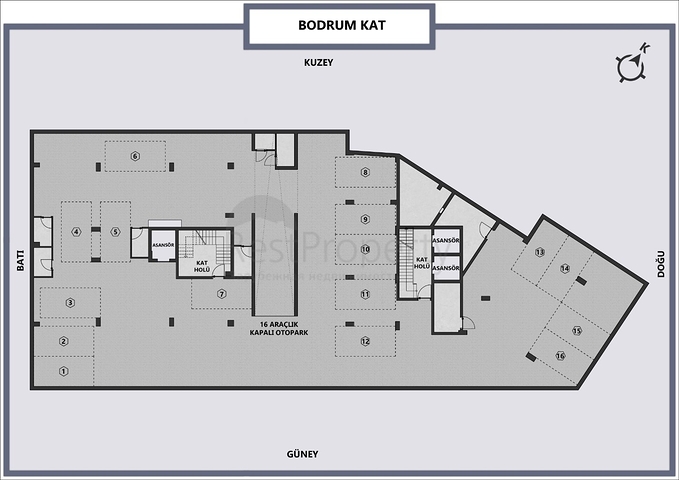 Инвестиционный проект в центре города Анталия 