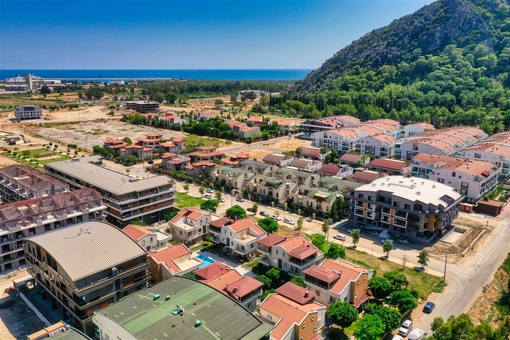 Вилла планировки 5+1 в микрорайоне Сарысу - Анталия 