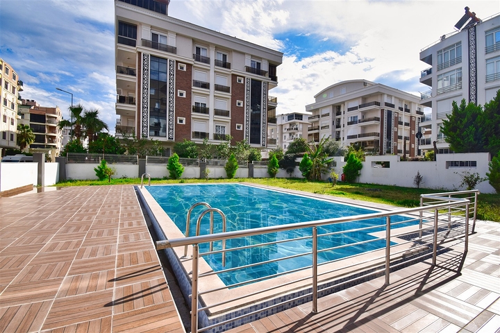 Квартира планировки 4+1 дуплекс в районе Хурма - Анталия 